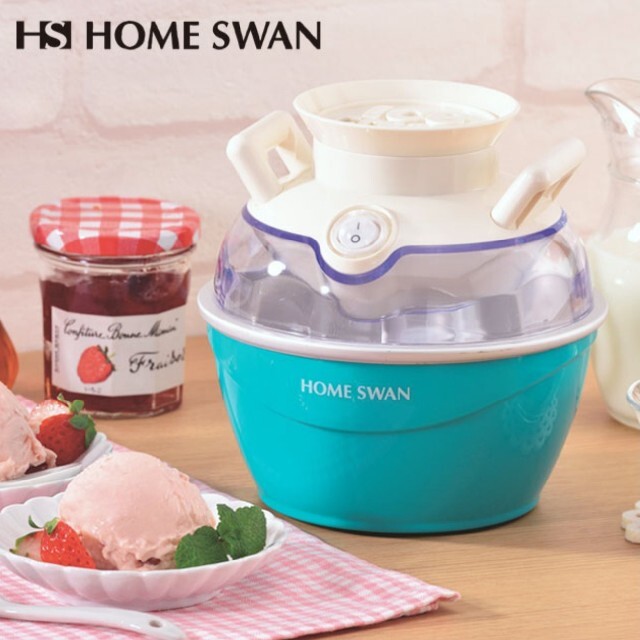 Home Swan(ホームスワン)のホームスワン アイスクリーム メーカー HOME SWAN インテリア/住まい/日用品のキッチン/食器(調理道具/製菓道具)の商品写真