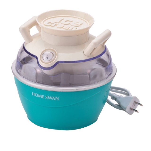 Home Swan(ホームスワン)のホームスワン アイスクリーム メーカー HOME SWAN インテリア/住まい/日用品のキッチン/食器(調理道具/製菓道具)の商品写真