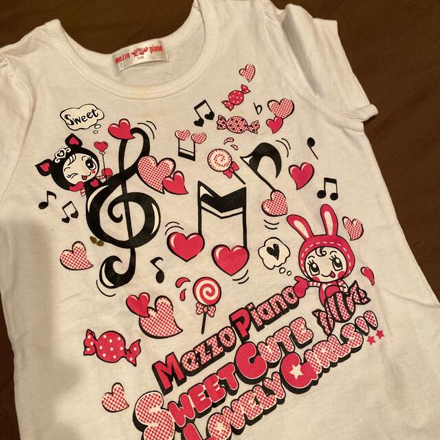 mezzo piano - メゾピアノ Tシャツ 110 ユーズドの通販 by anan.プロフ