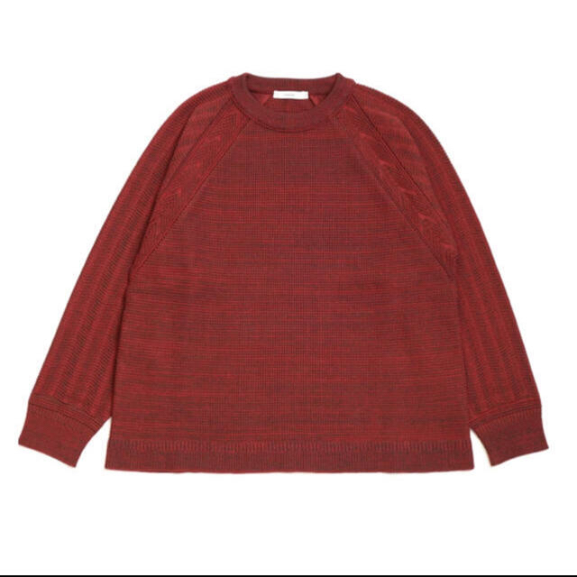 SUNSEA(サンシー)のYASHIKI Tasukigake knit 別注カラー 18AW ヤシキ メンズのトップス(ニット/セーター)の商品写真