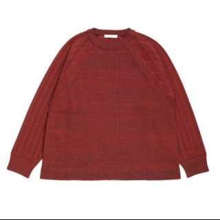 サンシー(SUNSEA)のYASHIKI Tasukigake knit 別注カラー 18AW ヤシキ(ニット/セーター)