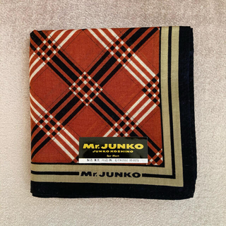 ミスタージュンコ(Mr.Junko)のMr.JUNKO コシノジュンコ メンズ ハンカチ 未使用(ハンカチ/ポケットチーフ)