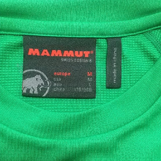 Mammut(マムート)のマムート　半袖シャツ メンズのトップス(Tシャツ/カットソー(半袖/袖なし))の商品写真