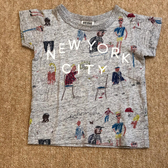 Lee(リー)の最終価格【美品】Lee&F.OKIDS☆Tシャツ2点セット キッズ/ベビー/マタニティのキッズ服男の子用(90cm~)(Tシャツ/カットソー)の商品写真