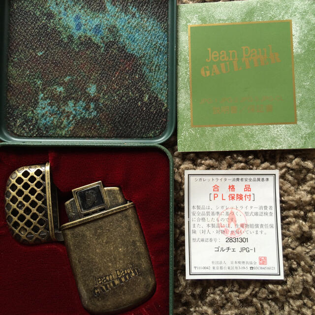 Jean-Paul GAULTIER - ライター(廃盤)ジャンポールゴルチエの Jean-Paul GAULTIER - ライター(廃盤)ジャンポールゴルチエの