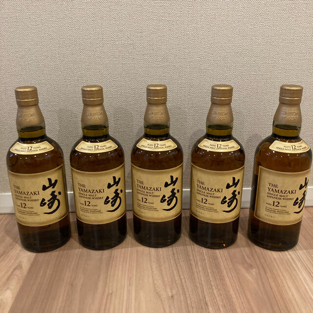 山崎12年　5本セット