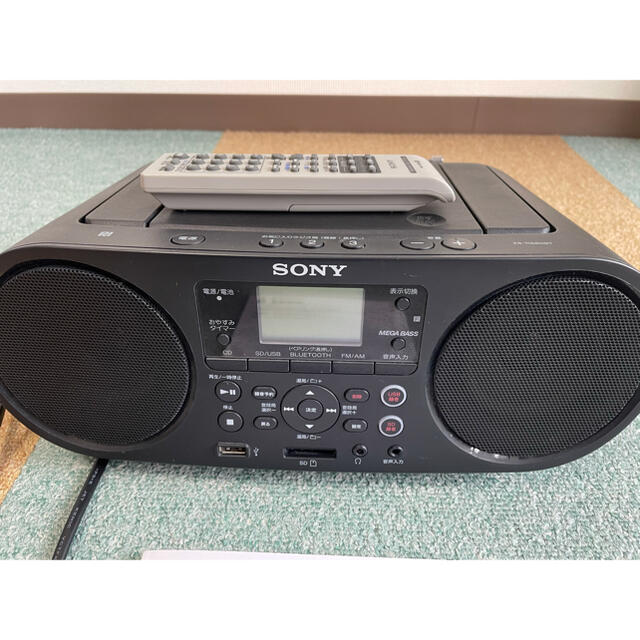 SONY(ソニー)のSONY CDラジカセ CDラジオZS-RS80BT スマホ/家電/カメラのオーディオ機器(ポータブルプレーヤー)の商品写真