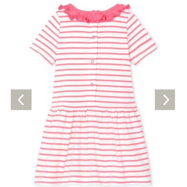 PETIT BATEAU(プチバトー)の【新品】PETIT BATEAU プチバトー ワンピース 女の子 キッズ/ベビー/マタニティのキッズ服女の子用(90cm~)(ワンピース)の商品写真