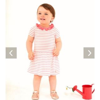 プチバトー(PETIT BATEAU)の【新品】PETIT BATEAU プチバトー ワンピース 女の子(ワンピース)