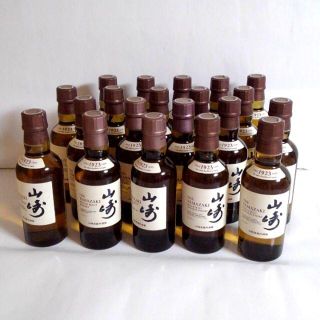 ⭐フルボトルより絶対お得で新鮮： 180ml 山崎 20本 未開栓