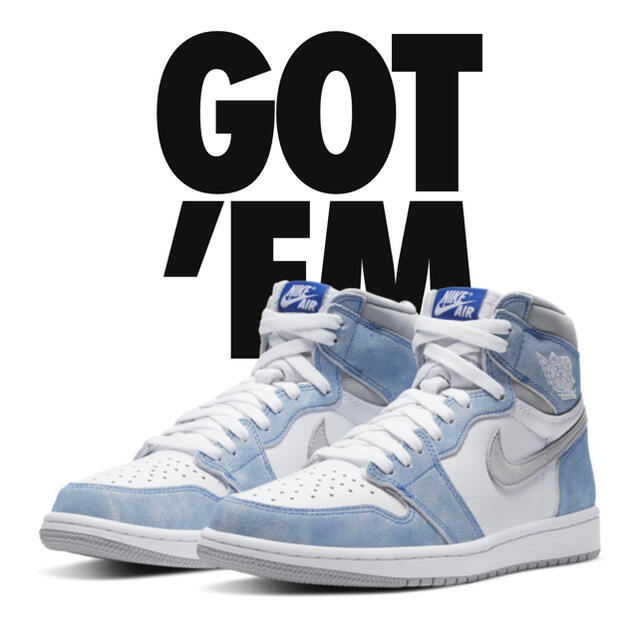 NIKE AIR JORDAN 1 HIGH OG HYPER ROYAL 27