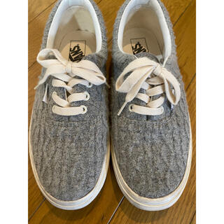 ヴァンズ(VANS)のvans ニットスニーカー 24.5センチ(スニーカー)