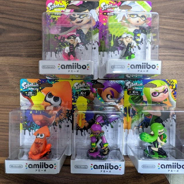 日本在庫・即発送 【未開封】 Amiibo スプラトゥーン アオリ ホタル