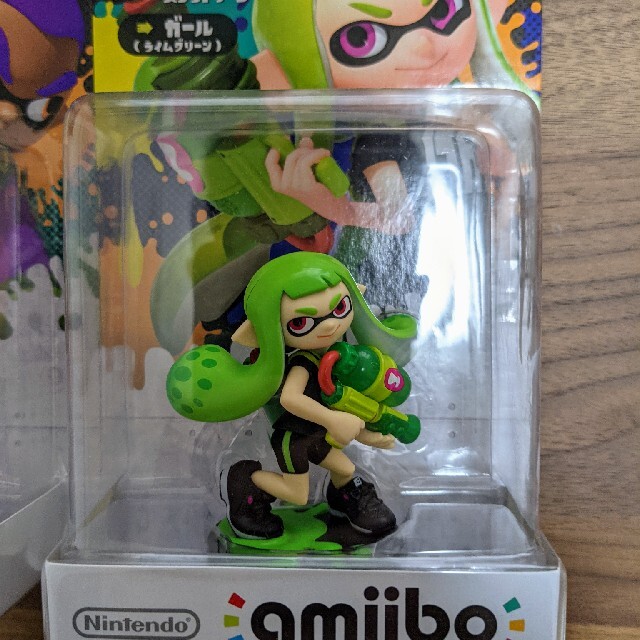 【未開封】　Amiibo　スプラトゥーン　アオリ　ホタル　イカ　ボーイ　ガール　 エンタメ/ホビーのゲームソフト/ゲーム機本体(その他)の商品写真