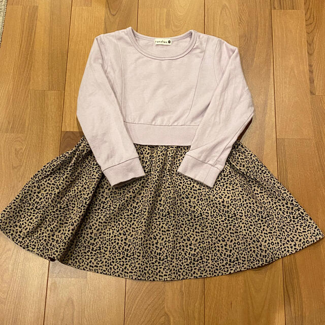 Branshes(ブランシェス)のbranshes ドッキング ワンピ キッズ/ベビー/マタニティのキッズ服女の子用(90cm~)(ワンピース)の商品写真