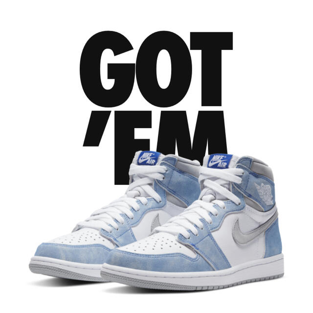 NIKE AIR JORDAN 1 OG HyperRoyal 27cm - スニーカー