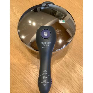 ヴェーエムエフ(WMF)のWMF パーフェクトプラス　圧力鍋　3.0L 美品　ガラス葢付き(鍋/フライパン)