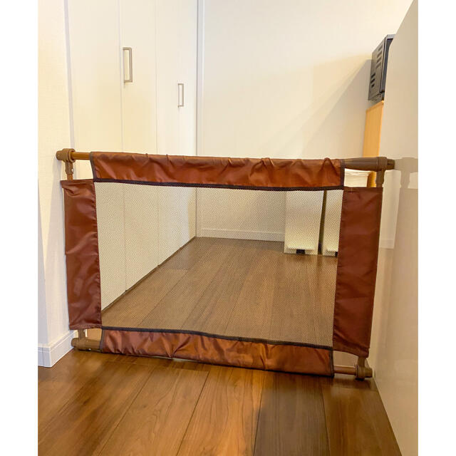 西松屋 シンプルフェンス Lサイズ グレー - 寝具