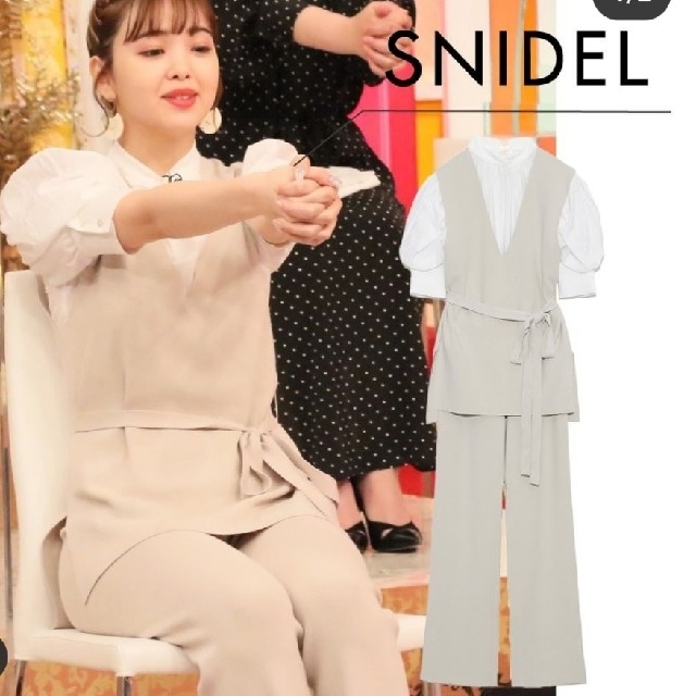 2023爆買い snidel - snidel ニット セットアップの通販 by Mari's