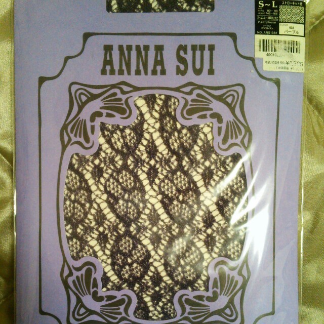 ANNA SUI(アナスイ)のANNA SUI　柄タイツ レディースのレッグウェア(タイツ/ストッキング)の商品写真