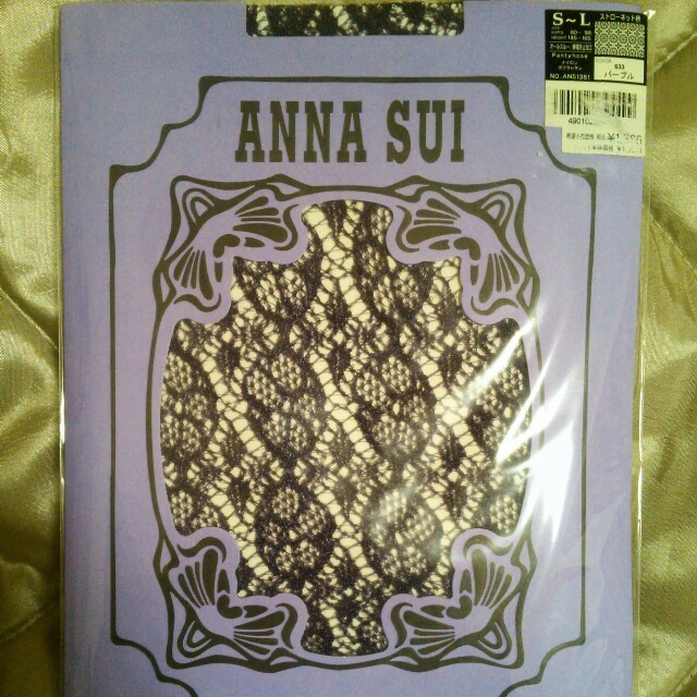 ANNA SUI(アナスイ)のANNA SUI　柄タイツ レディースのレッグウェア(タイツ/ストッキング)の商品写真