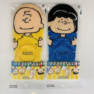 ◆新品◆ 22-26cm ピーナッツのフットカバー 2足セット(ソックス)