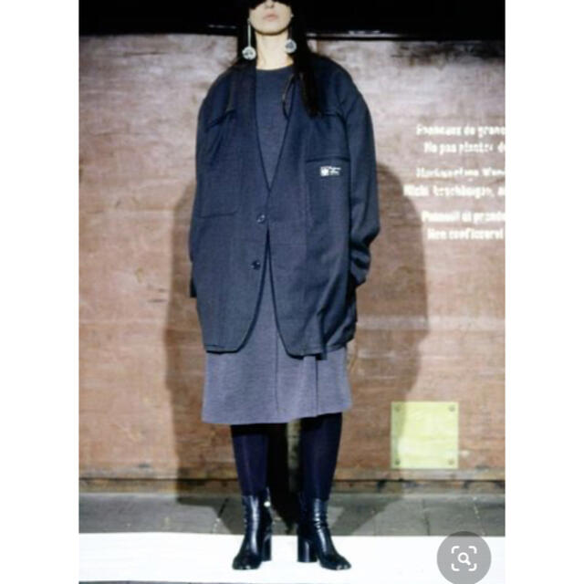 大好き Maison Martin Margiela - maison margiela 2000ss インサイドアウトジャケット ノーカラージャケット 大好き Maison Martin Margiela - maison margiela 2000ss インサイドアウトジャケット ノーカラージャケット