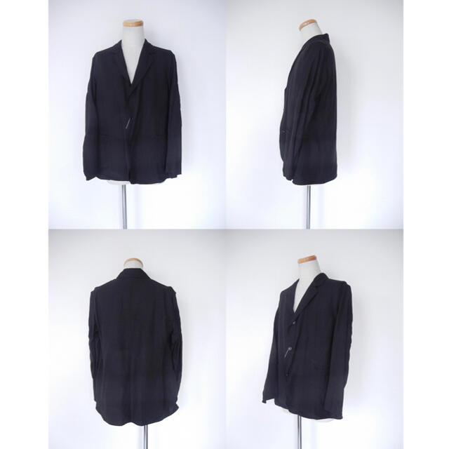 コモリ COMOLI 20SS 日本製 ヴィスコースリネンジャケット コモリ COMOLI 20SS 日本製 ヴィスコースリネンジャケット