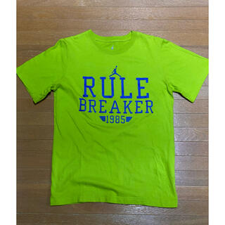 ナイキ(NIKE)のジョーダン Tシャツ 黄緑 キッズL 150 160 140(Tシャツ/カットソー)