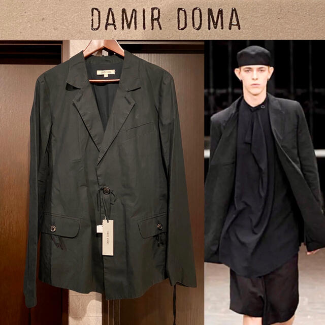 DAMIR DOMA - Damir Doma 初期 シルク混合コットン変形サマー