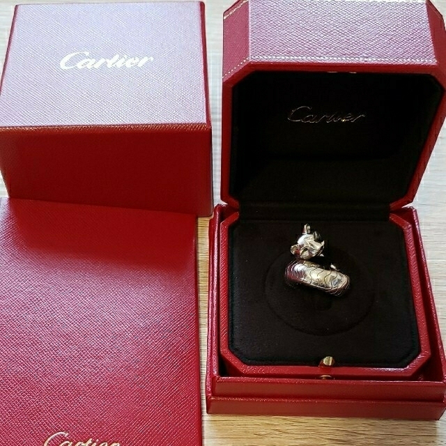 Cartier(カルティエ)のOHANA様専用Cartier パンテール ラカルダ  WGリング レディースのアクセサリー(リング(指輪))の商品写真