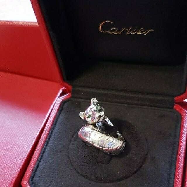 Cartier(カルティエ)のOHANA様専用Cartier パンテール ラカルダ  WGリング レディースのアクセサリー(リング(指輪))の商品写真