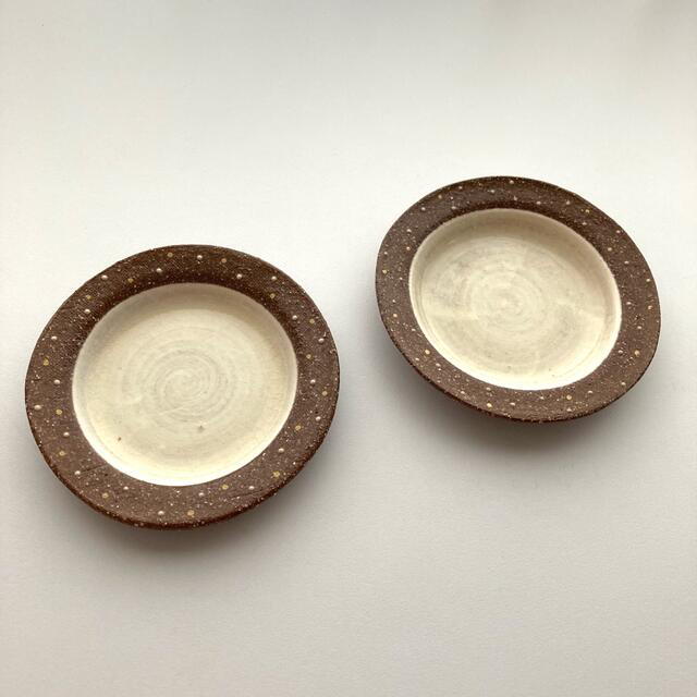 白木/黒塗り 佐野智子 小皿 プレート - 食器
