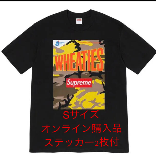 新品 シュプリーム Supreme®/Wheaties® Tee S BLACK