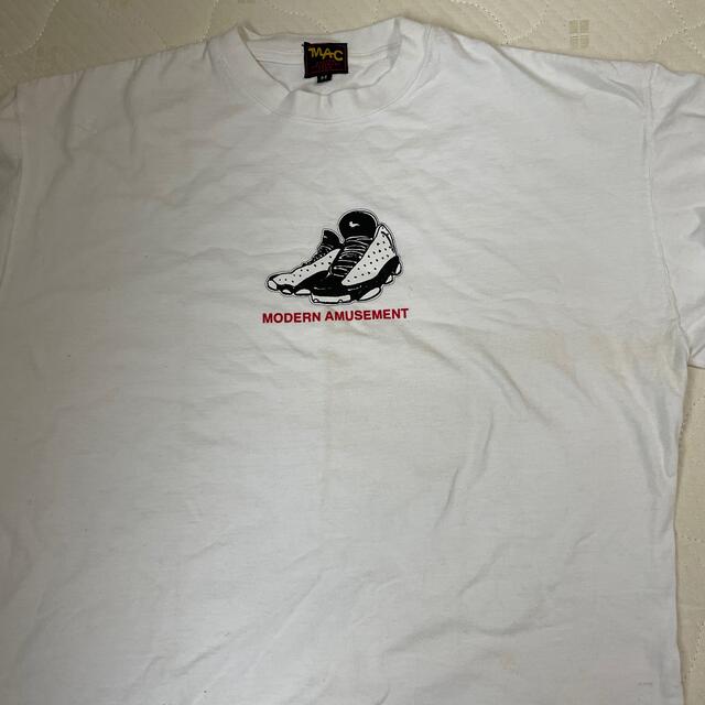 AJ13 エアジョーダン13 モチーフTシャツ 白黒 メンズのトップス(Tシャツ/カットソー(半袖/袖なし))の商品写真