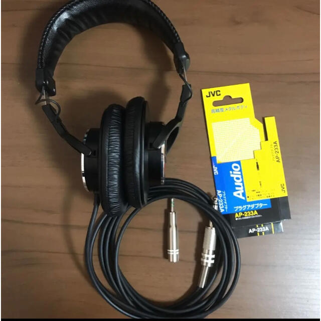 SONY MDR-CD900ST 変換アダプタ付き - ヘッドフォン/イヤフォン