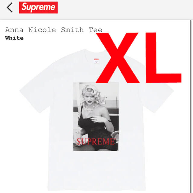 Supreme(シュプリーム)のSupreme Anna Nicole Smith Tee メンズのトップス(Tシャツ/カットソー(半袖/袖なし))の商品写真