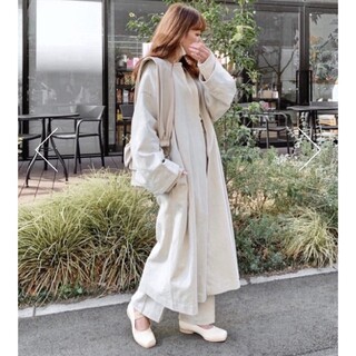moussy - 【M_】LINEN BLEND ガウンの通販 by りり's shop｜マウジー