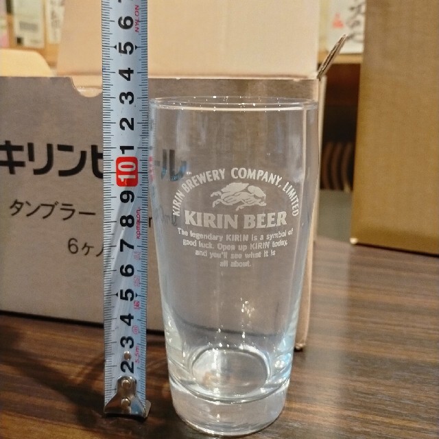 キリン(キリン)のビールグラス キリン 6個セット インテリア/住まい/日用品のキッチン/食器(グラス/カップ)の商品写真