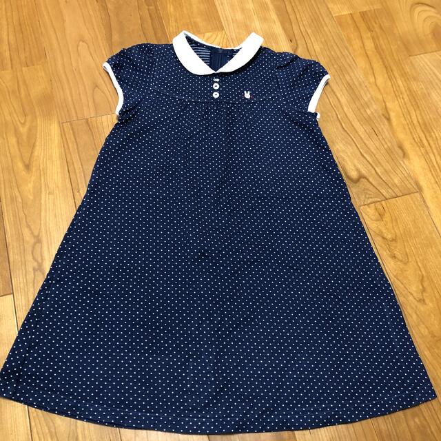 mikihouse(ミキハウス)のミキハウス　ワンピース　120 キッズ/ベビー/マタニティのキッズ服女の子用(90cm~)(ワンピース)の商品写真