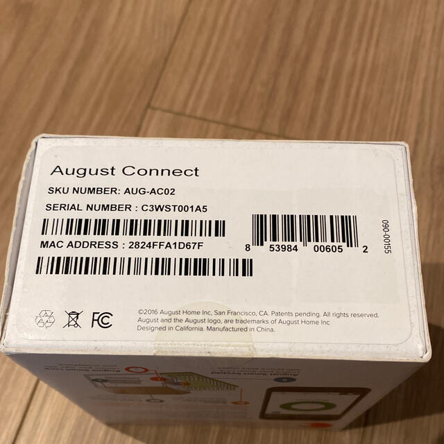 AUGUST(オーガスト)のaugust connect 新品未使用　 インテリア/住まい/日用品のインテリア/住まい/日用品 その他(その他)の商品写真