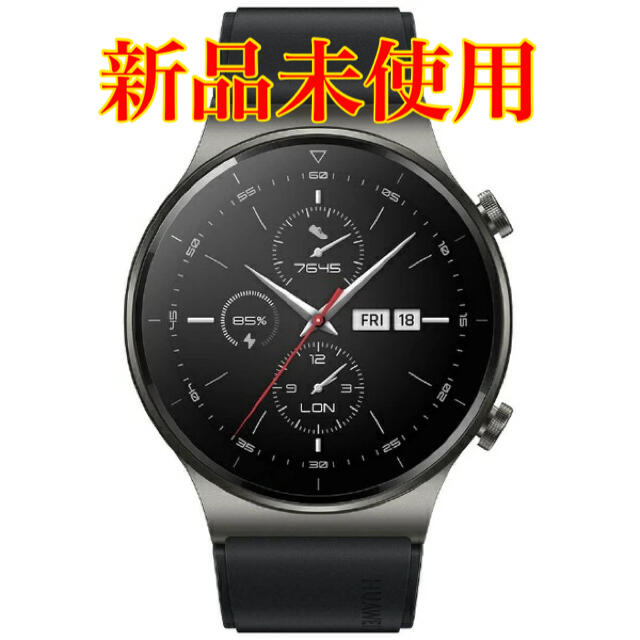 腕時計(アナログ)Huawei WATCH GT 2 Pro Night Black【新品未使用】