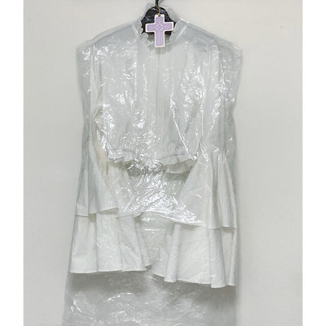 新品 Rosary moon Bell Sleeves Short Blouse