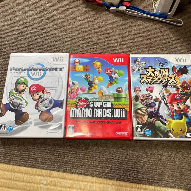 Wii ゲームソフト3本セット