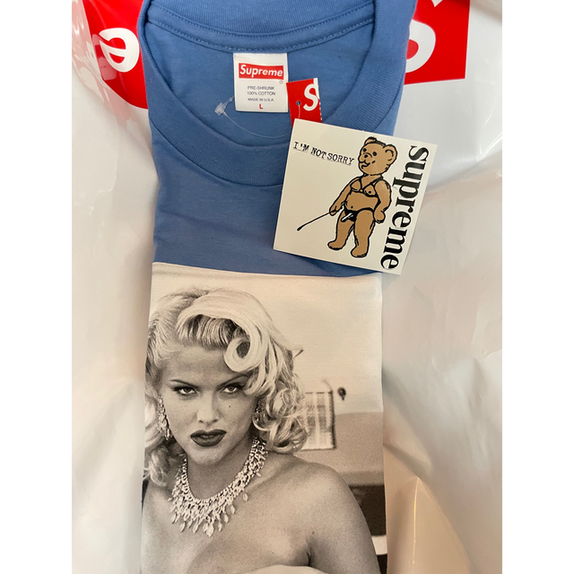 Supreme Anna Nicole Smith Tee Royal blue