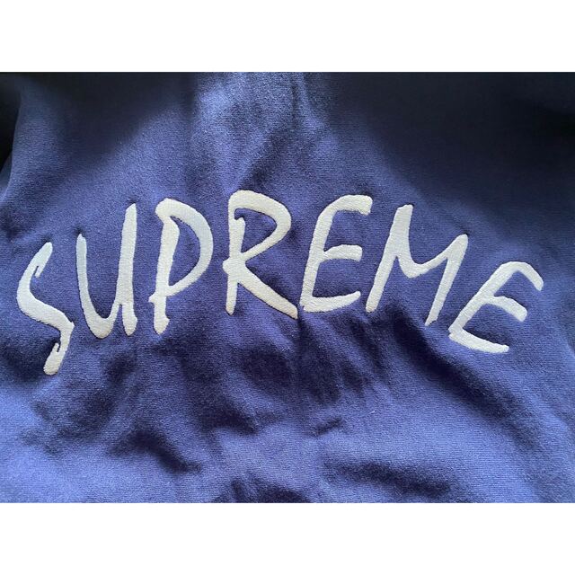 supreme FTP arc hooded sweatshirt NAVY M