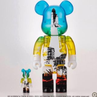 メディコムトイ(MEDICOM TOY)のSPACE SHUTTLE BE@RBRICK 100% & 400%(その他)