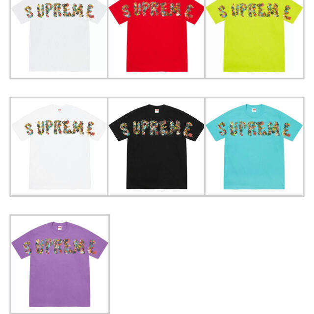 21ss Supreme Toy Pile tee Tシャツ 動物
