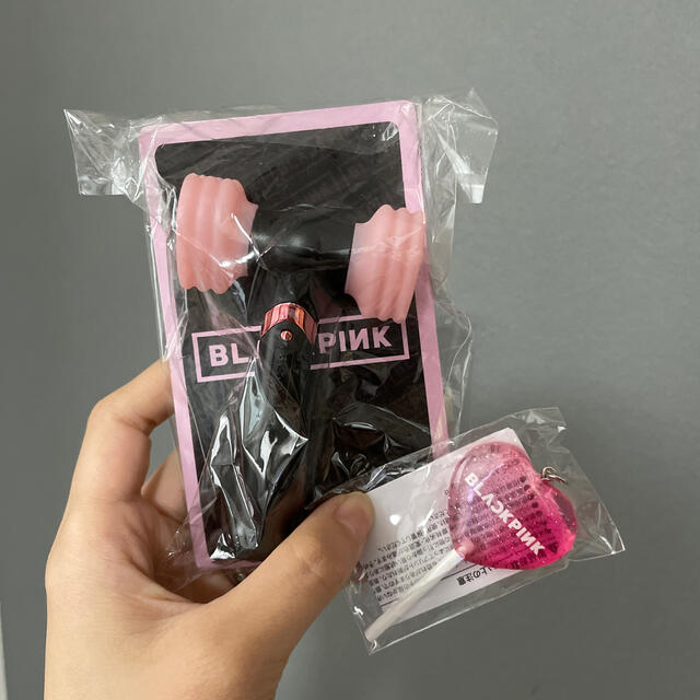 BLACKPINK ミニ ペンライト ピコピコハンマー キーホルダーの通販 by ...