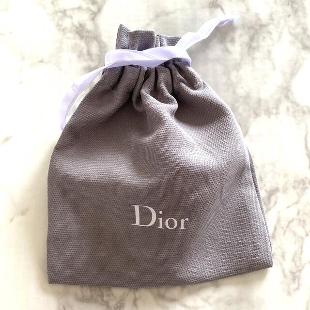 Dior(ディオール)のDior ディオール ポーチ 巾着 巾着ポーチ レディースのファッション小物(ポーチ)の商品写真